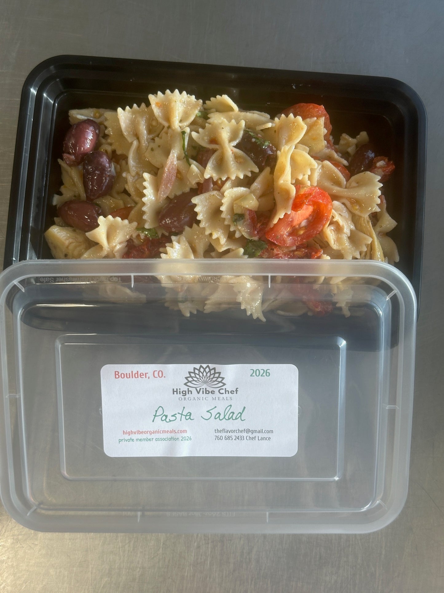 Bow Tie Pasta Salad (VE)