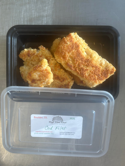 Wild Caught Alaskan Cod Filet in GF Crust
